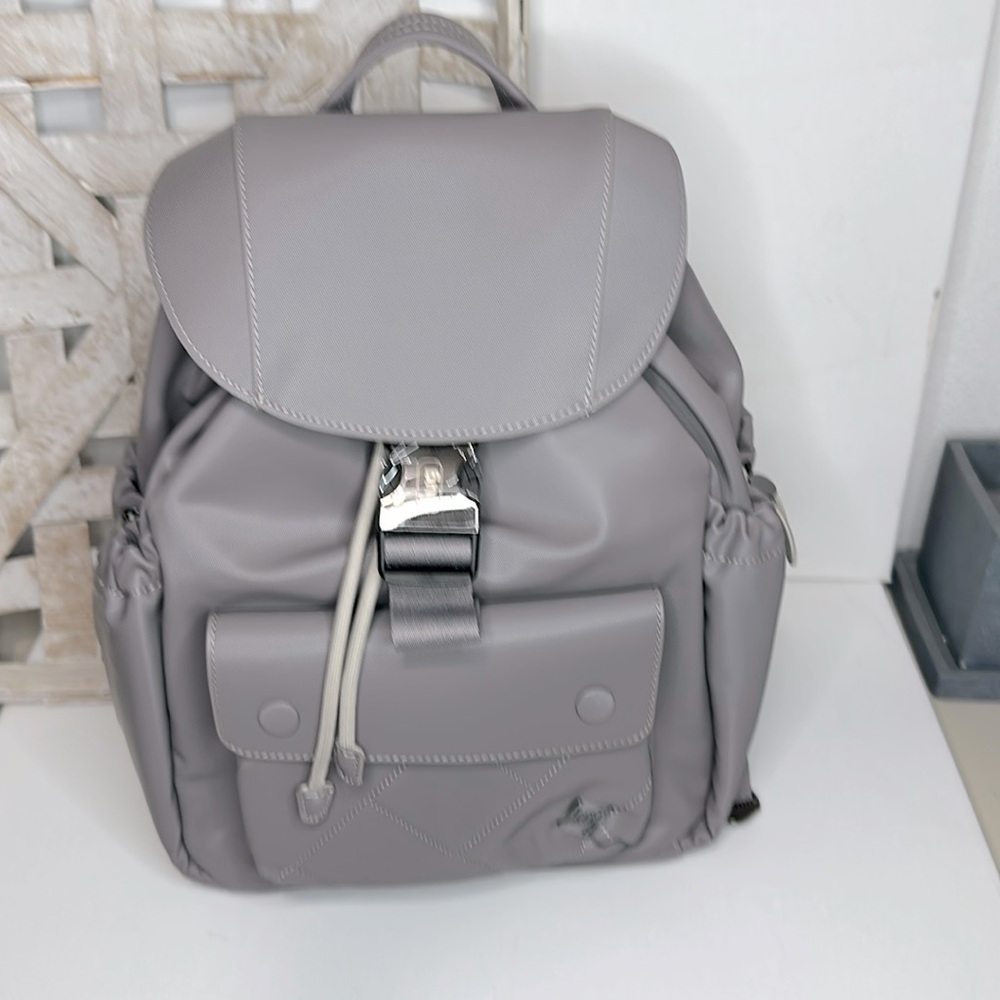 New with tags! Lug satin luxe backpack bag in pearl the wiffle bag beautiful!